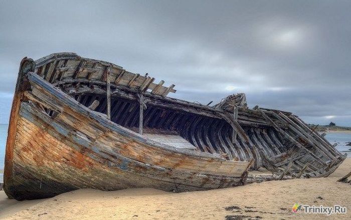 Сокровища затонувших кораблей (10 фото)
