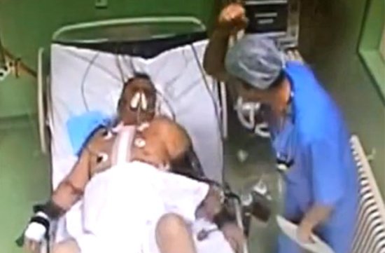 Врач-реаниматолог избил пациента после операции (1.7 мб)