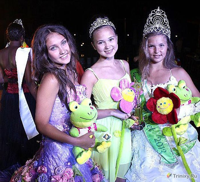 В конкурсе "Маленькая Мисс Планеты-2013" победила россиянка (14 фото)