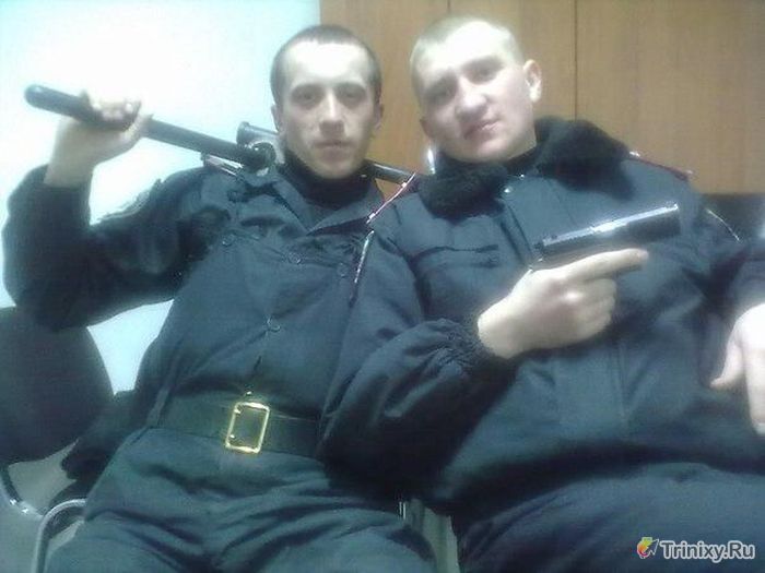 Украинские милиционеры из социальных сетей (30 фото)