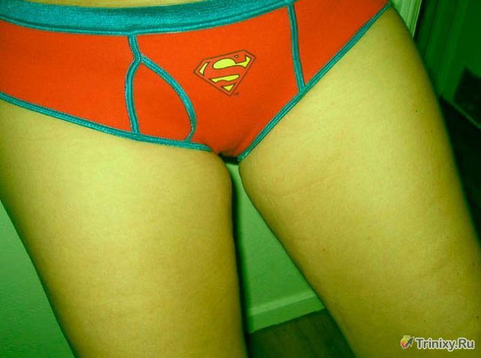Сексуальные фанатки супергероев (57 фото)