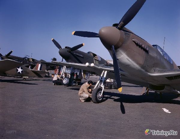Цветные снимки Второй Мировой Войны (41 фото)