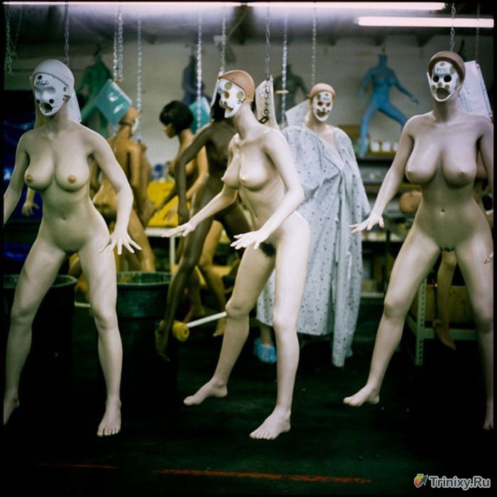 Производство секс-кукол в Калифорнии (11 фото)