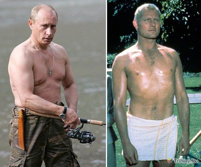 Владимир Путин в роли врага Джеймса Бонда (8 фото)