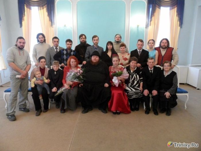 Свадьба в русской глубинке (9 фото)