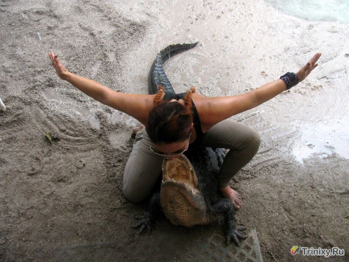Девушка, которая спасает жизни хищных рептилий (10 фото)