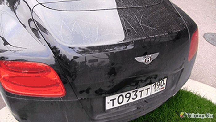 Хоккеист Николай Жердев по пьяни разбил свой Bentley (5 фото + видео)