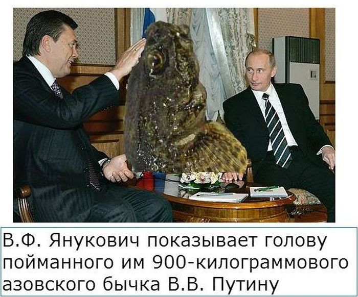 Путин и его "мифическая щука" (17 фото)