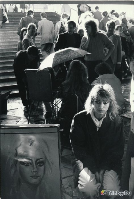 Снимки Арбата конца 80-х годов (41 фото)