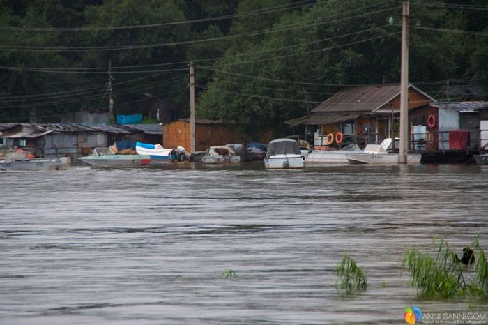 Рекордное наводнение в Хабаровском крае (41 фото + видео)