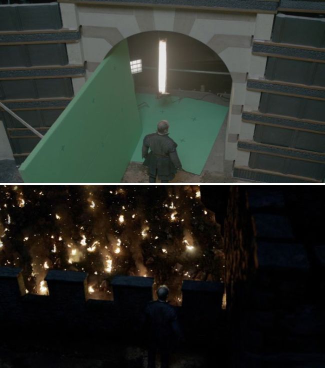 Как создавались спецэффекты для сериала "Игра престолов" (29 фото + видео)