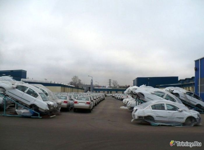 Как китайские авто собирают в России (59 фото)