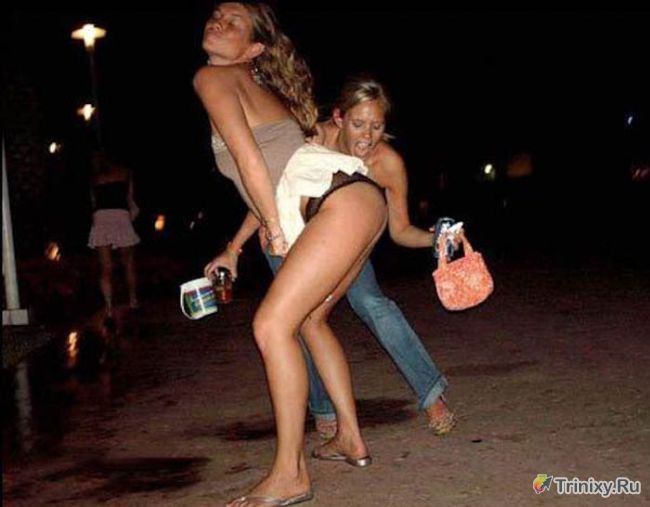 Девушки, не знающие меры в алкоголе (30 фото)
