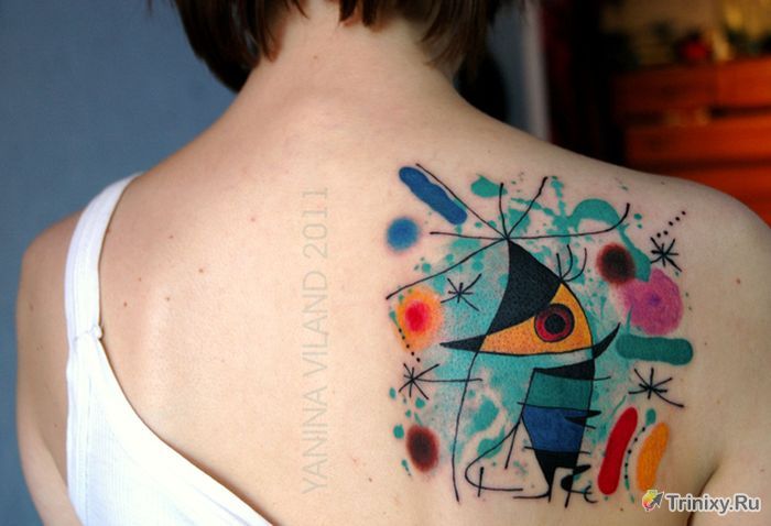 Креативные татуировки (41 фото)