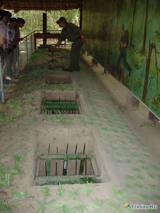 Система подземных тоннелей времен партизанской войны (37 фото)