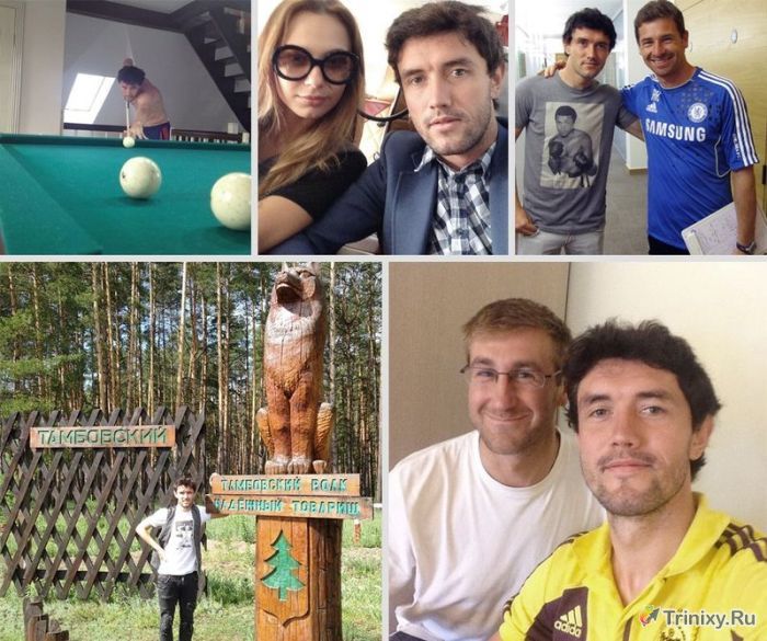 Снимки Российских футболистов в Instagram (9 фото)