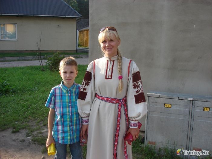 Эстонский поселок на границе с Россией (47 фото)