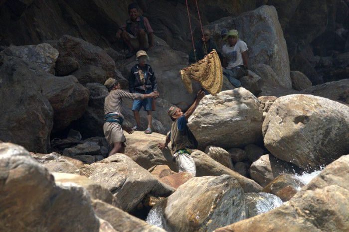 Опасная работа в Непале (24 фото)