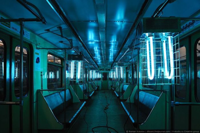 Московское метро не отдыхает ночью (14 фото)