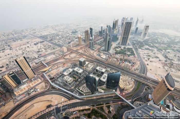 Головокружительная прогулка по крышам небоскребов Дубая (56 фото)