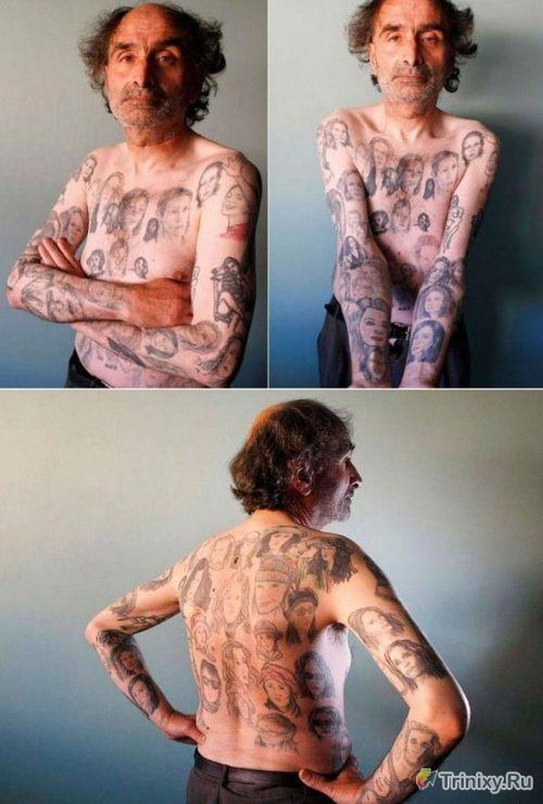 Самые неудачные татуировки (28 фото)