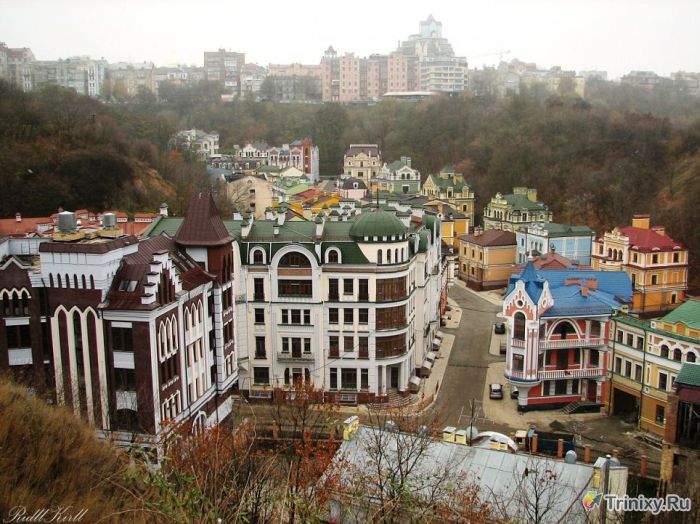 Элитный "город-призрак" в центре Киева (22 фото + видео)