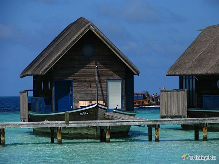 Райское место на Мальдивах (18 фото)