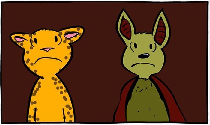 Комикс: необычные способности животных (9 картинок)