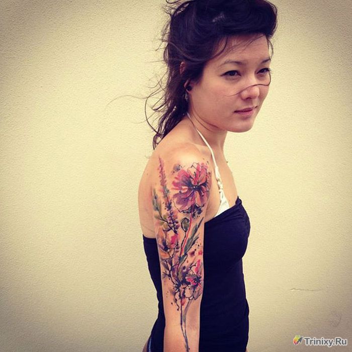 Удивительные татуировки (26 фото)