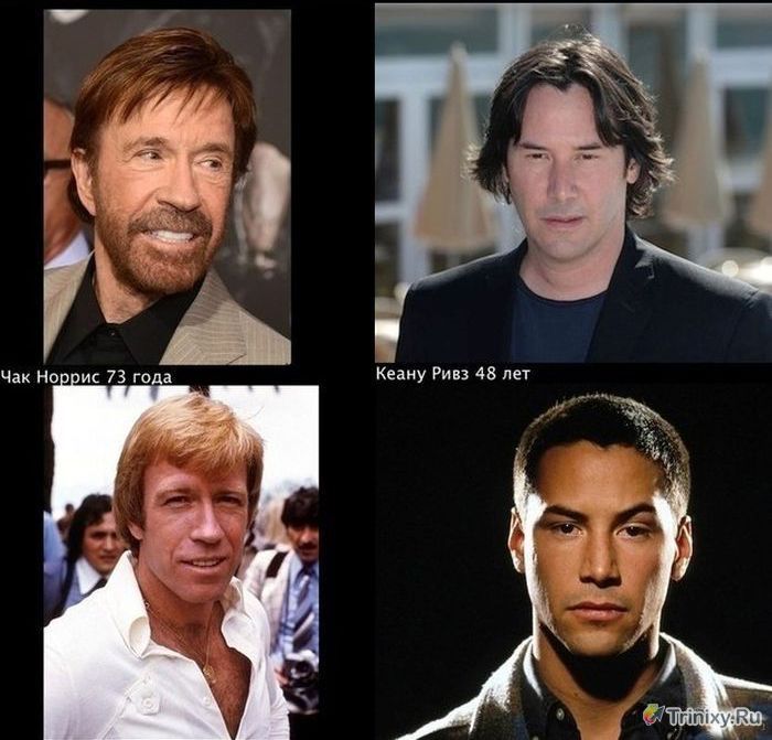 Как изменились известные актеры Голливуда (5 фото)