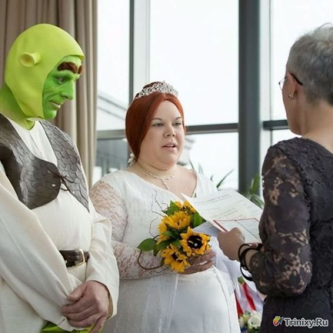Забавные свадебные фотографии (41 фото)