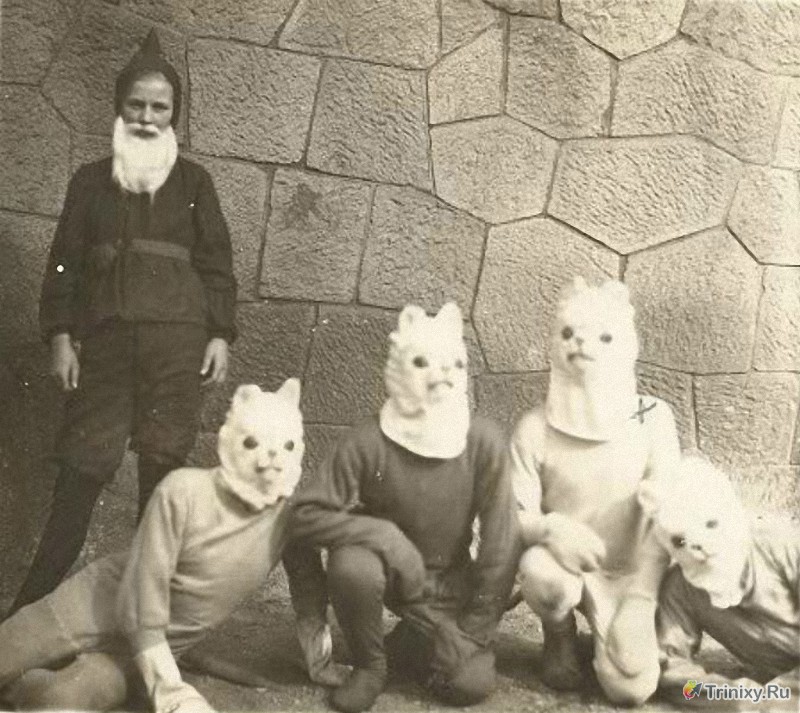 Хеллоуинские костюмы прошлых лет (20 фото)