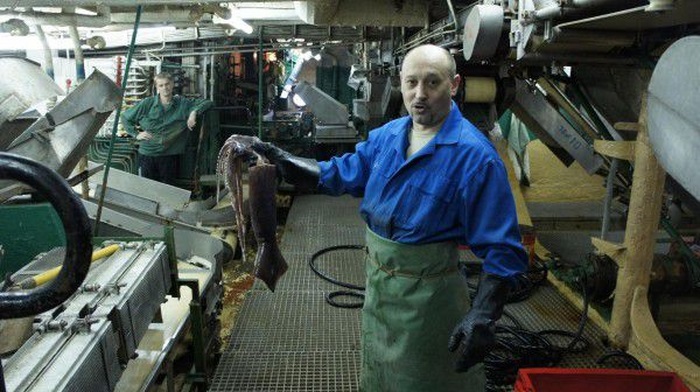 Фотоэкскурсия на рыболовецкий траулер в Баренцевом море (41 фото)
