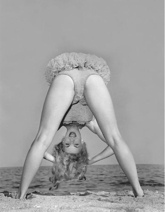 Бетти Бросмер — идеал женской фигуры 50-х годов (51 фото)