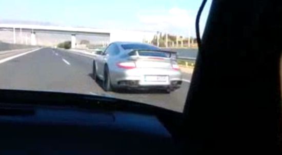 ВАЗ-2104 против заряженного Porsche