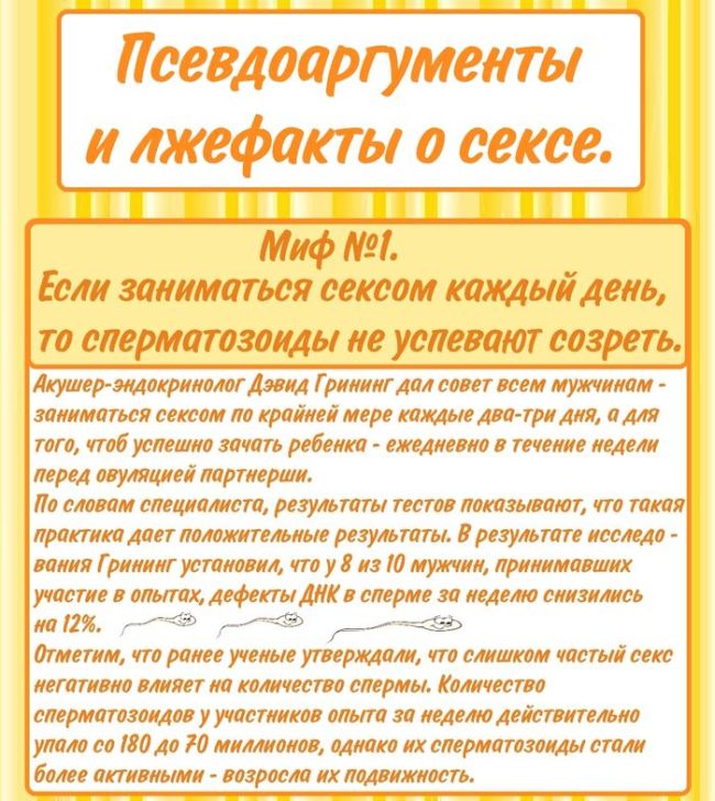 ТОП-5 мифов и легенд о сексе (5 фото)