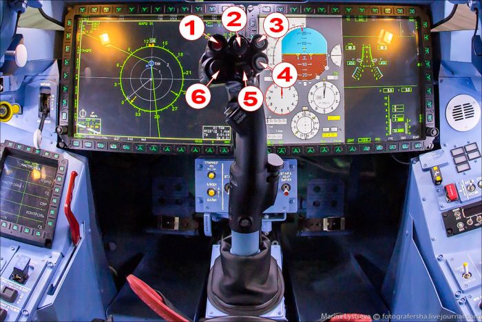 Процедурный тренажер истребителя "Су-35" (21 фото)