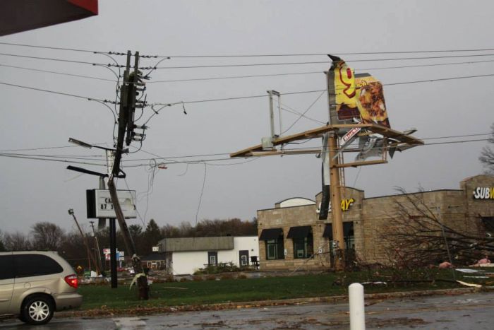 Последствия урагана в США (44 фото)