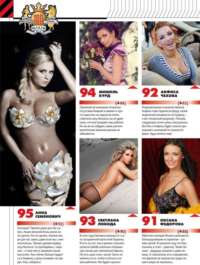 Самые сексуальные женщины России 2013 года (25 фото)