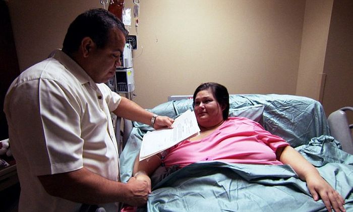 Самой тяжелой женщине в мире удалось похудеть (7 фото)