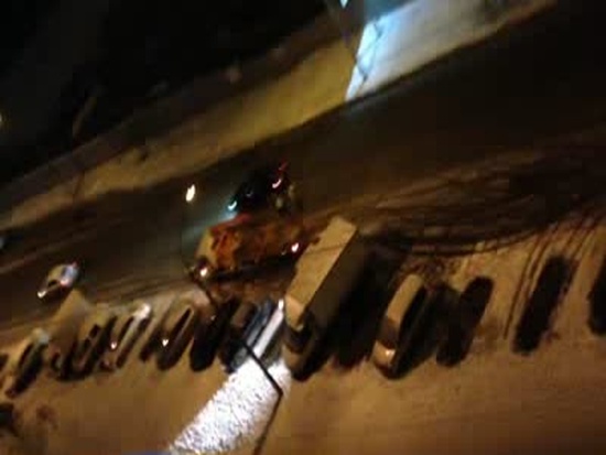 Эвакуация припаркованных автомобилей в 3 часа ночи