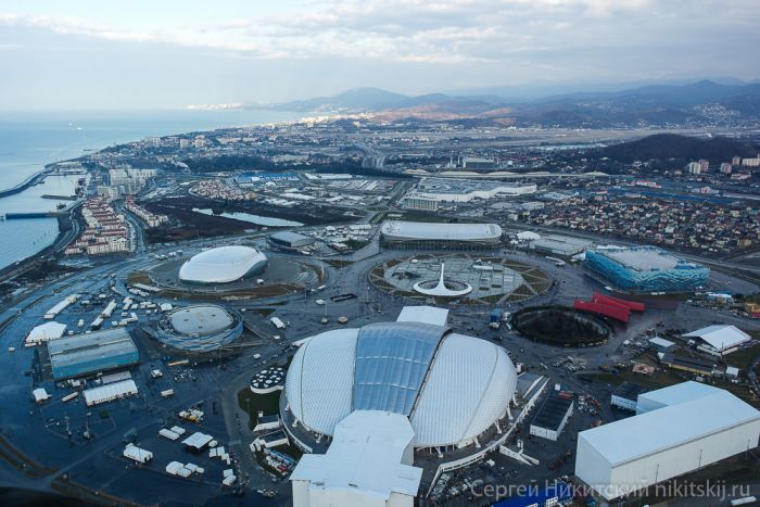 Олимпийские объекты с высоты птичьего полета (21 фото)