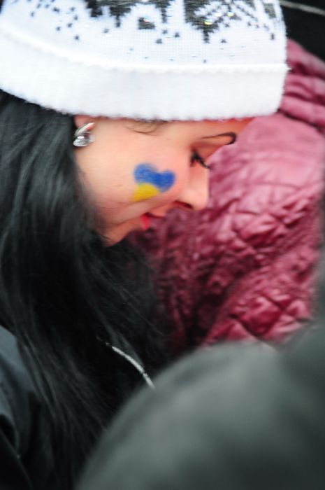 Девушки киевского Евромайдана (29 фото)