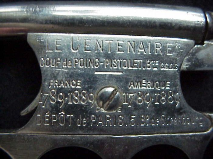 Французский огнестрельный кастет (13 фото)