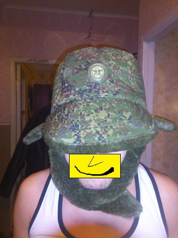 Новая модель армейской шапки - ушанки (4 фото)