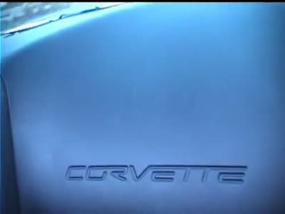 Папаша учит дочку делать "пончики" на своем Chevrolet Corvette (10.1 мб)