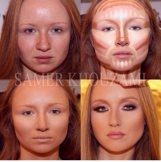 Чудеса профессионального макияжа: до и после (11 фото)