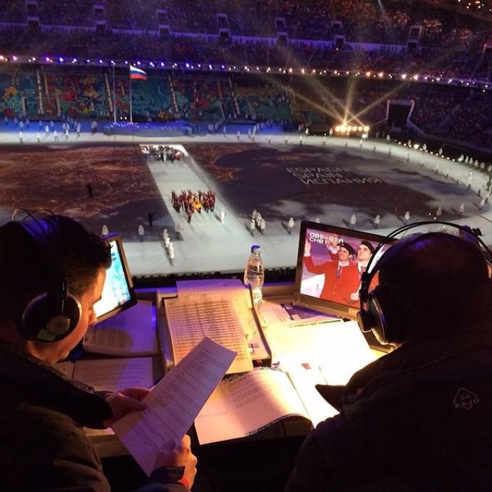 Что происходило за кулисами церемонии открытия Олимпиады в Сочи (35 фото)