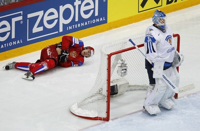 Финляндия - Россия - 3:1. Приколы о провале российской сборной по хоккею (30 фото)
