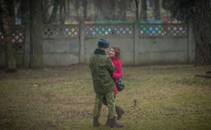 День посещений в российской армии (12 фото)